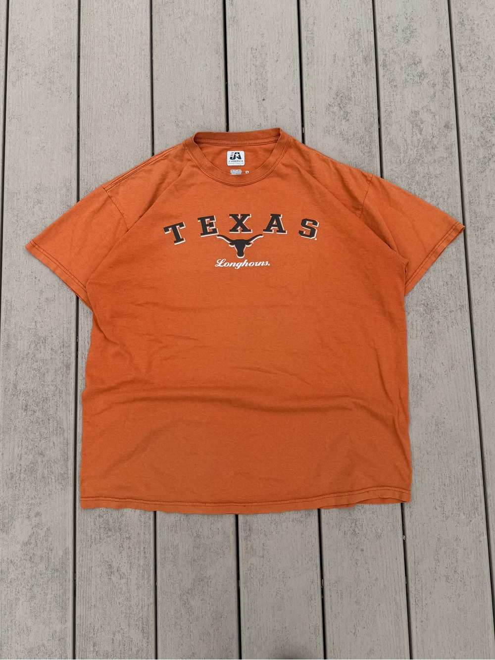 J. America Texas Longhorns Logo T Shirt NCAA SEC Sports Men’s XL Football